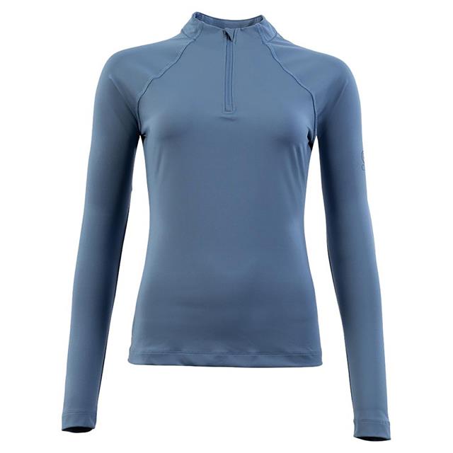 Training Shirt with Zip-Up BR CLX Blue