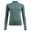 Training Shirt with Zip-Up BR CLX Green