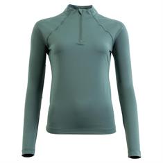 Training Shirt with Zip-Up BR CLX Green