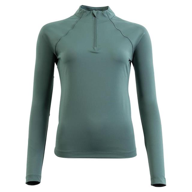 Training Shirt with Zip-Up BR CLX Green