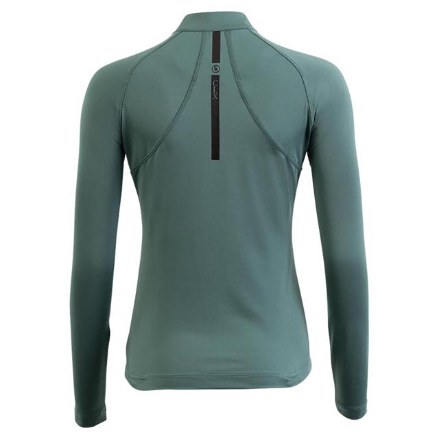 Training Shirt with Zip-Up BR CLX Green