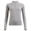 Training Shirt with Zip-Up BR CLX Light Grey