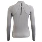 Training Shirt with Zip-Up BR CLX Light Grey
