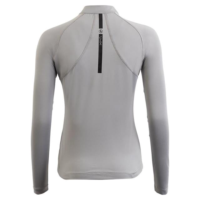 Training Shirt with Zip-Up BR CLX Light Grey