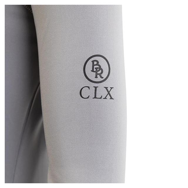 Training Shirt with Zip-Up BR CLX Light Grey