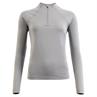 Training Shirt with Zip-Up BR CLX Light Grey