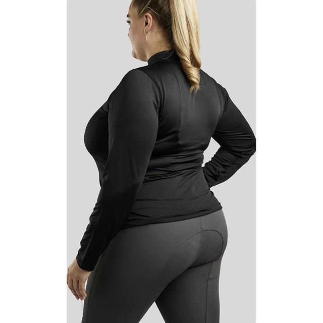Trainingsshirt Briella Roségold Crystals Montar Black