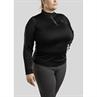 Trainingsshirt Briella Roségold Crystals Montar Black