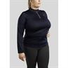 Trainingsshirt Briella Roségold Crystals Montar Dark Blue