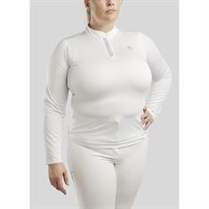 Trainingsshirt Briella Roségold Crystals Montar White