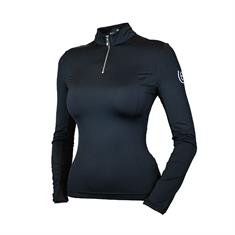 TRAININGSSHIRT EQUESTRIAN STOCKHOLM AIR BREEZE TOP Black-Silver