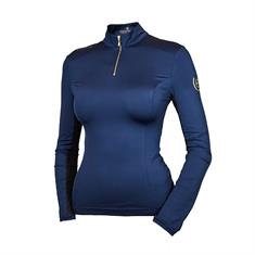 TRAININGSSHIRT EQUESTRIAN STOCKHOLM AIR BREEZE TOP Dark Blue