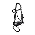 Trense Matte Large Crank Noseband Dressage Collection by Dy'on Black