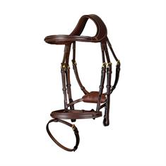 Trense mit kombiniertem Reithalfter Difference D Collection Dy'on Brown