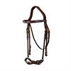 Trense mit verstellbarem Reithalfter D Collection Dy'on Brown