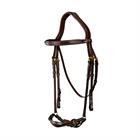 Trense mit verstellbarem Reithalfter D Collection Dy'on Brown