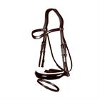 Trense Patent Large Crank White Padding Dressage Collection by Dy'on Brown