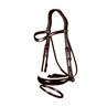 Trense Patent Large Crank White Padding Dressage Collection by Dy'on Brown