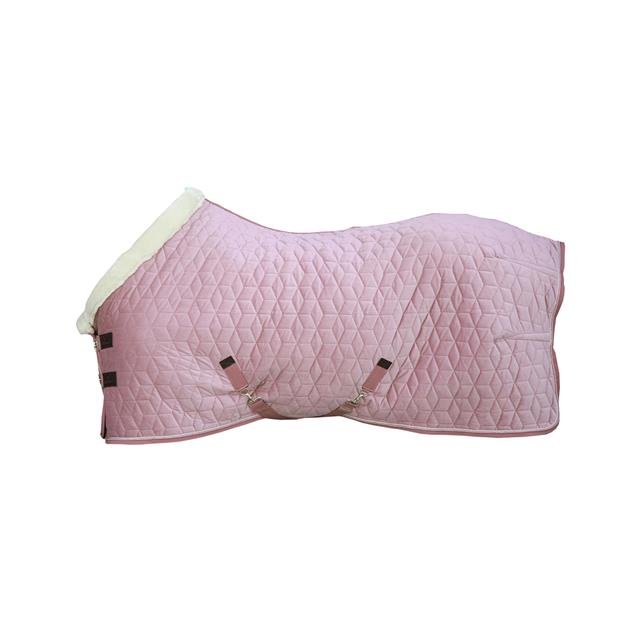 Turnierdecke Velvet Tiny 160 g Kentucky Pink