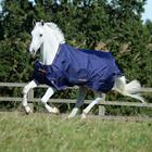 Turnout Rug Bucas Therapy 150gr Dark Blue-Orange