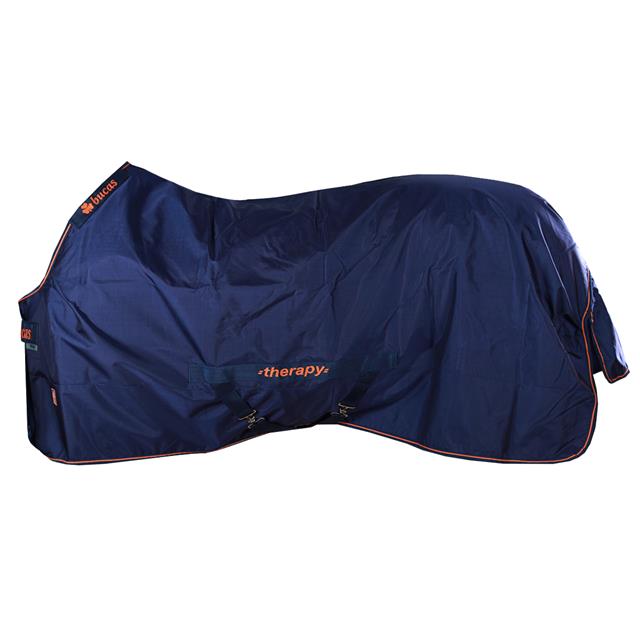 Turnout Rug Bucas Therapy 150gr Dark Blue-Orange