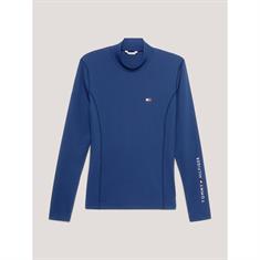 Turtle Neck Tommy Hilfiger Baselayer Mid Blue