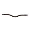 V-Shaped Flat Leather Browband US Hunter Dy'on Brown
