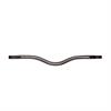 V-Shaped Silver Clincher Browband US Hunter Dy'on Brown