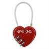 Vorhängeschloss Herz HippoTonic Red
