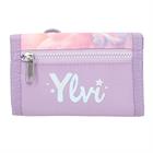 Wallet Ylvi with Embroidered Wings Purple