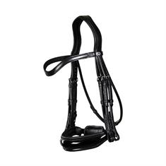 Weymouth Bridle Dy'on Patent Large Crank Noseband Dressage Collection Black