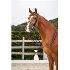 Weymouth Bridle Dy'on Patent Large Crank White Dressage Collection Black