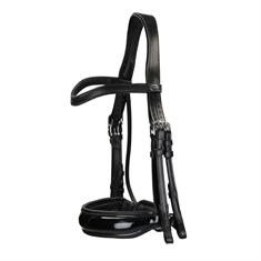 Weymouth Bridle Dy'on Working Collection Patent Black-Black