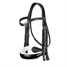 Weymouth Bridle Dy'on Working Collection Patent Black-White