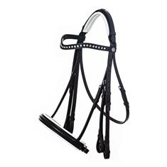 Weymouth Bridle Imperial Riding IRHDi Layla Li Black-White