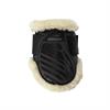 Young Horse Fetlock Boots Horsegear Kentucky Vegan Wool Black