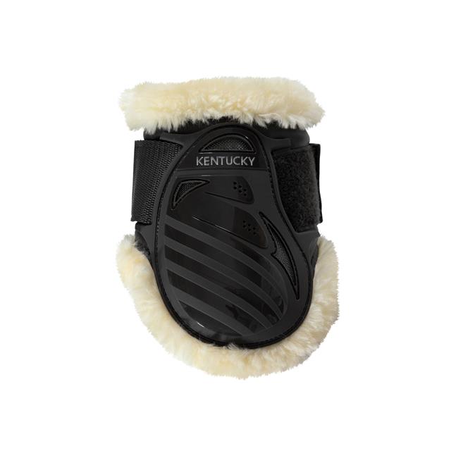 Young Horse Fetlock Boots Horsegear Kentucky Vegan Wool Black