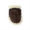 Young Horse Fetlock Boots Horsegear Kentucky Vegan Wool Brown