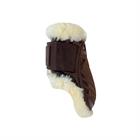 Young Horse Fetlock Boots Horsegear Kentucky Vegan Wool Brown