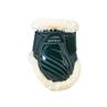 Young Horse Fetlock Boots Horsegear Kentucky Vegan Wool Dark Green