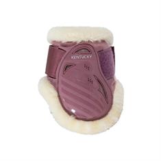 Young Horse Fetlock Boots Horsegear Kentucky Vegan Wool Pink