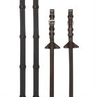 Zügel Soft Gummi mit Stegen LeMieux Mid Brown-Silver