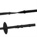 Zügel Stege Blindverschluss Soft Montar Black